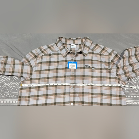 Columbia Men's Cornell Woods Flannel Plaid Longsleeve Size XL - Picture 6 of 7